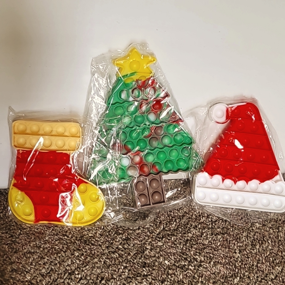 NEW, Christmas pop-it bundle
